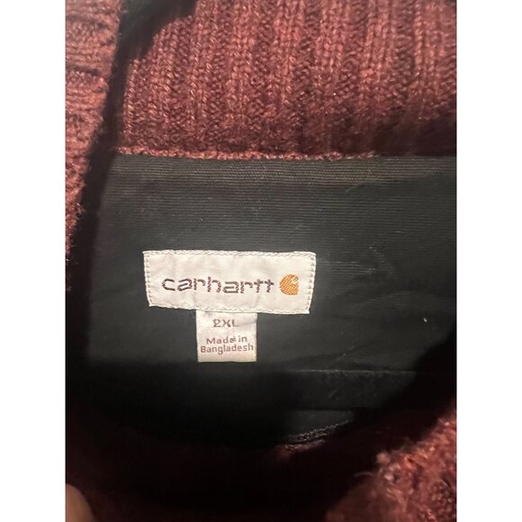 Carhartt Wool Blend 1/4 Zip Sweater‎  - Size XXL - Picture 4 of 6